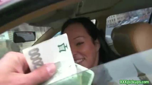Public pickup girl cock sucking for money outdoor 31