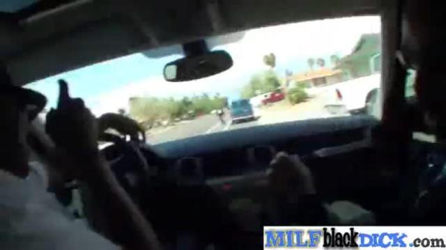 Interracial sex tape with slut woman riding black dick clip-28
